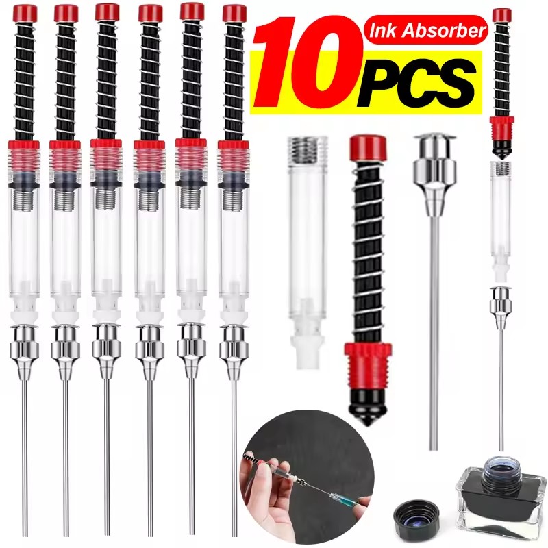 Fountain Pen Converter Ink Suction - Füllpatronen für Füllfederhalter, Tintenpatronen, Tintenspritze, Absorber,
