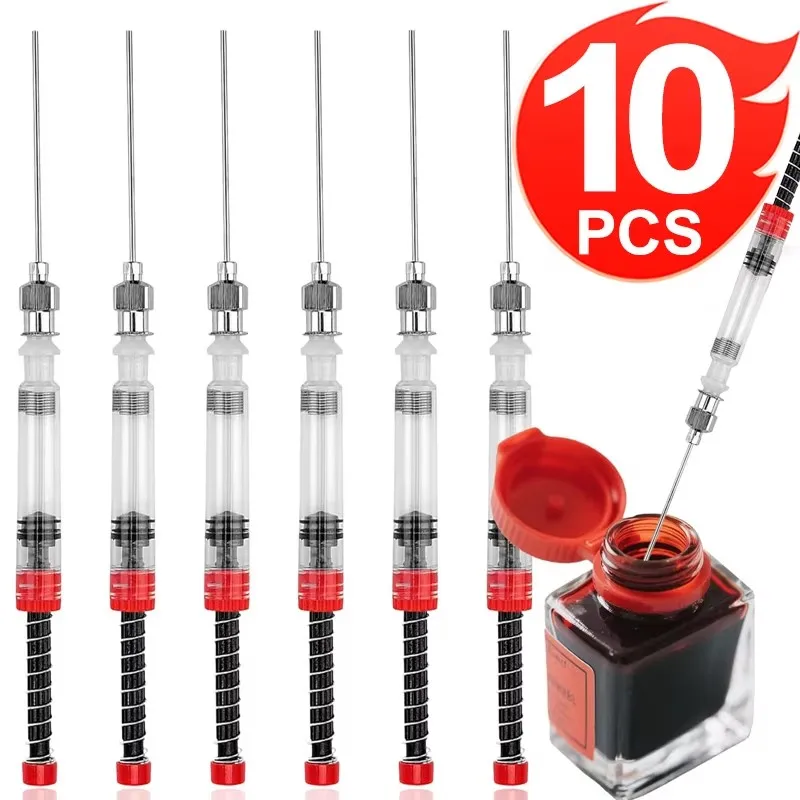 Fountain Pen Converter Ink Suction - Füllfederhalter-Tintenfüller, Tintenspritze, Absorbergerät, Werkzeug, Saugpipette, Tintenpatronenzubehör,