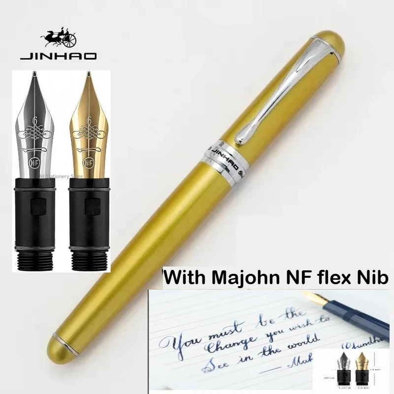 Fountain Pen Calligraphy Flex Nib - JINHAO X750 Füllfederhalter mit Majohn NF