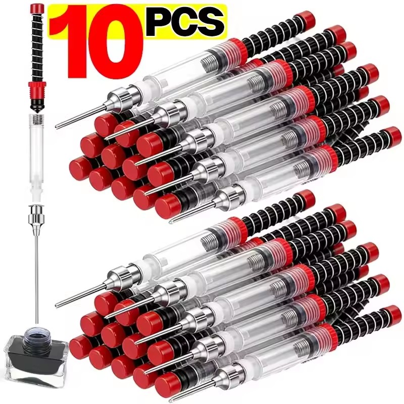 Fountain Pen Converter Ink Suction - Füllfederhalter-Tintenfüller, Tintenspritze, Absorbergerät, Werkzeug, Saugpipette, Tintenpatronenzubehör,