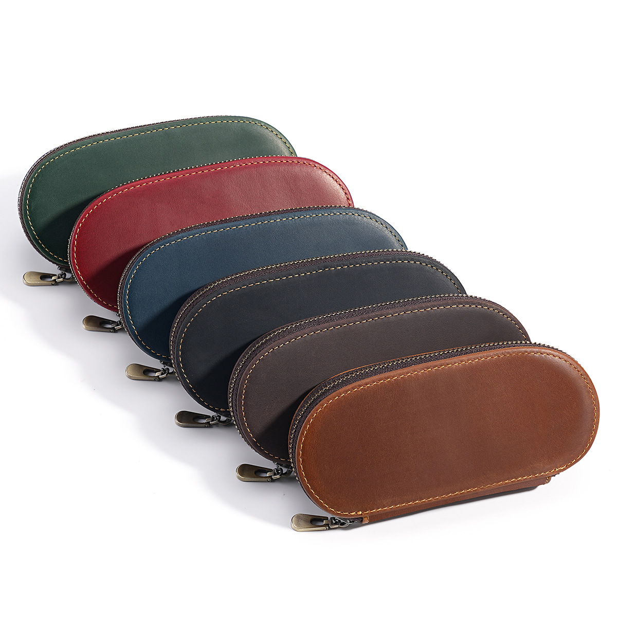 Retro 3-Fach Füllfederhalter-E – Leather Fountain Pen Case 3 Slots Pouch Bewertung und Preis
