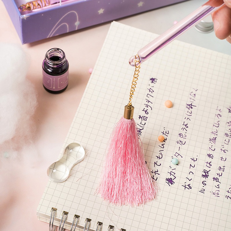 Glas-Dip-Pen-Kalligraphie-Set  – Glass Dip Pen Calligraphy Ink Set Bewertung und Preis