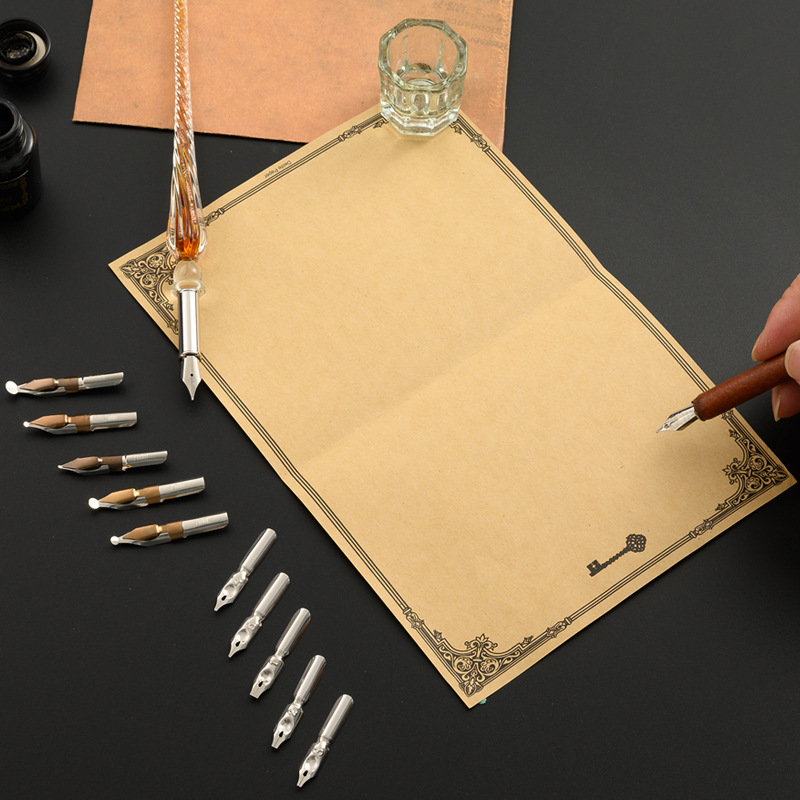 Glas-Tauchstift-Sets Sternenkl – Glass Dip Pen Calligraphy Ink Set Bewertung und Preis
