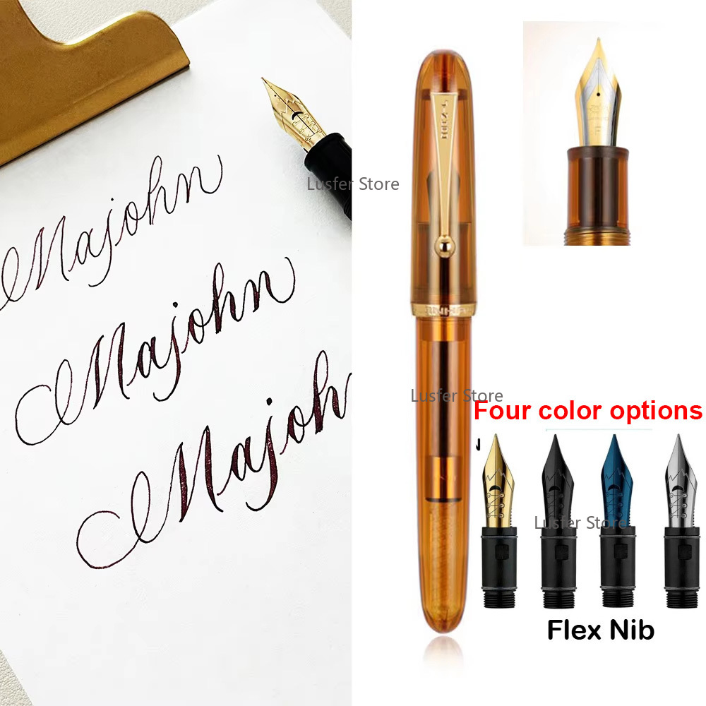 Limitierter Jinhao 9016 Acryl- – Fountain Pen Calligraphy Flex Nib Bewertung und Preis