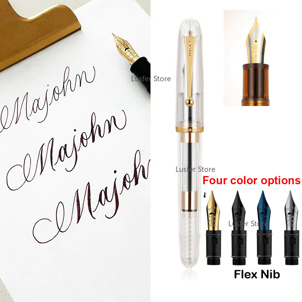 Limitierter Jinhao 9016 Acryl- – Fountain Pen Calligraphy Flex Nib Bewertung und Preis