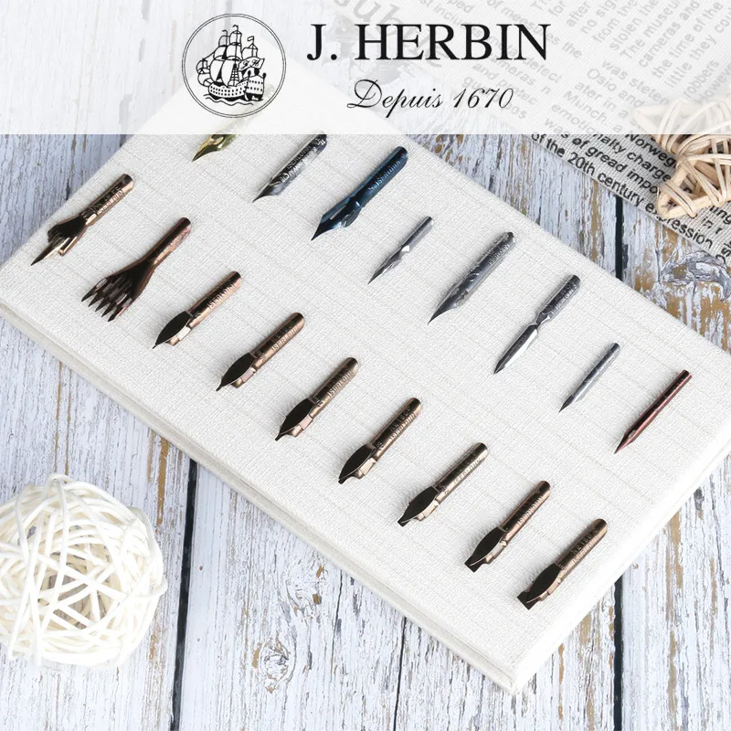 Original France's J. Herbin x  – Fountain Pen Calligraphy Flex Nib Bewertung und Preis