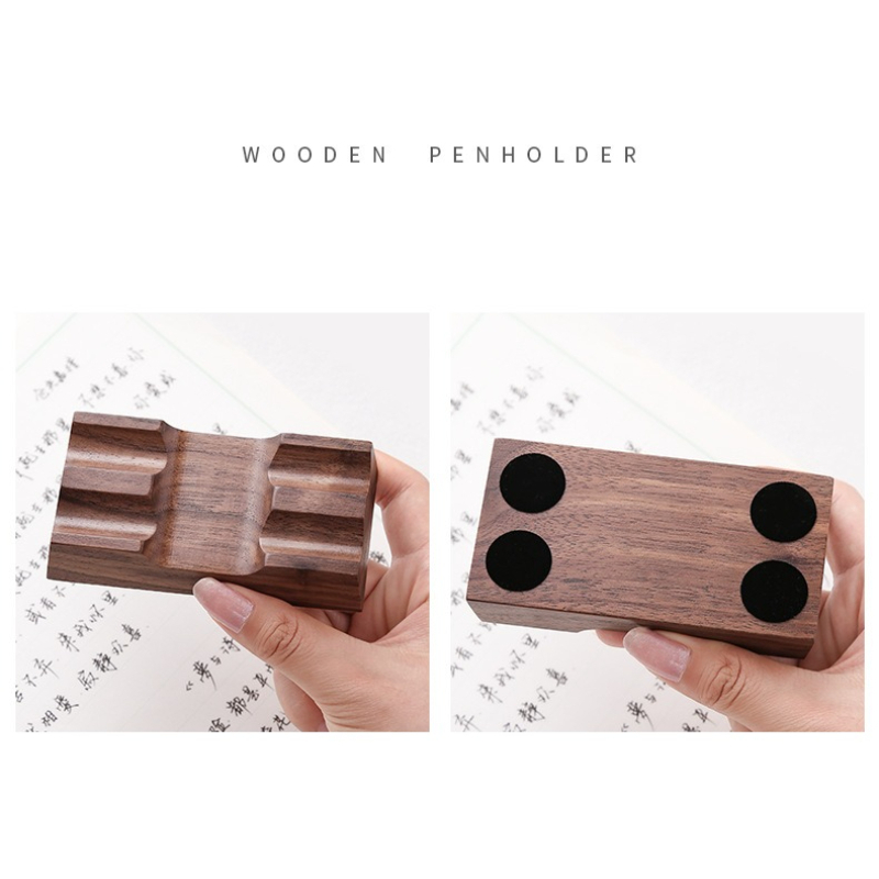 Walnussholz Stifthalter für Di – Wooden Fountain Pen Desk Stand Holder Bewertung und Preis