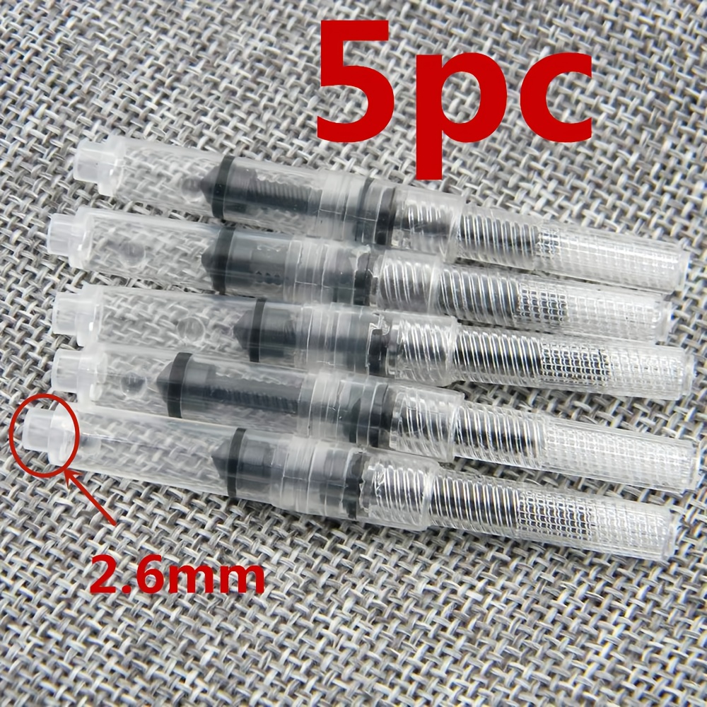 5-teiliger Füllfederhalter aus – Fountain Pen Converter Ink Suction Bewertung und Preis