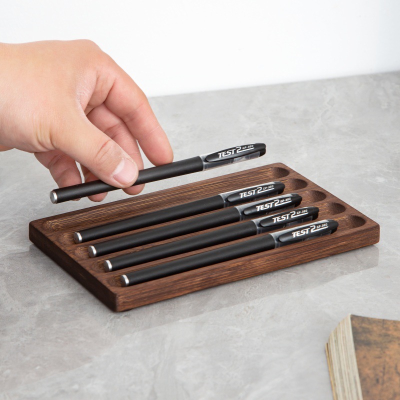 Füllfederhalter-Halter Schreib – Wooden Fountain Pen Desk Stand Holder Bewertung und Preis