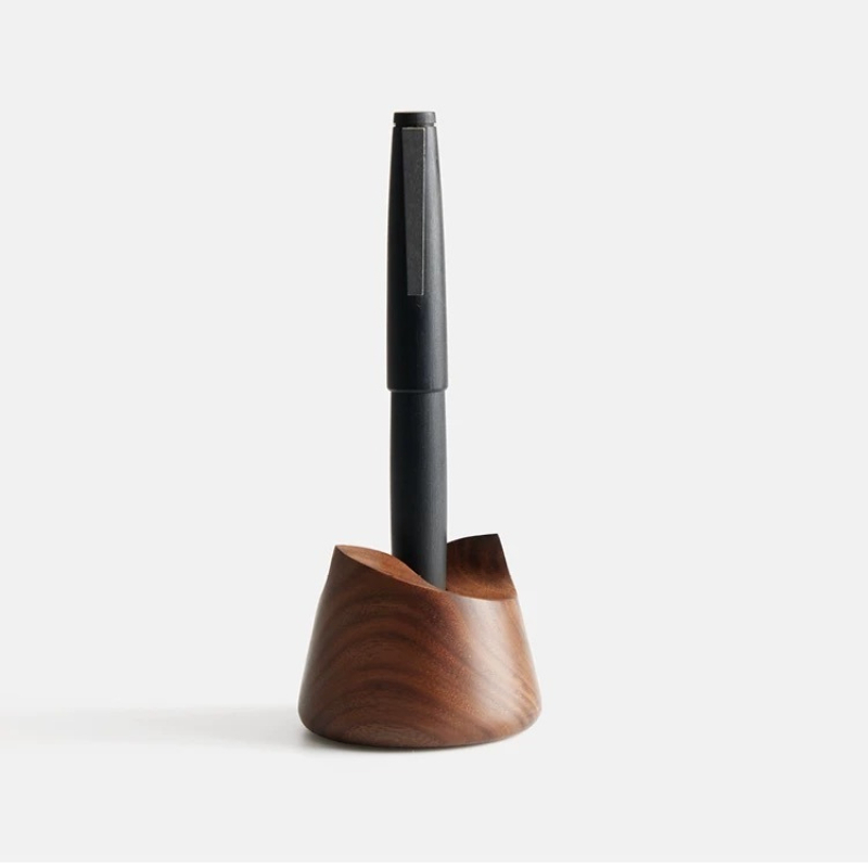 Walnussholz Stifthalter für Di – Wooden Fountain Pen Desk Stand Holder Bewertung und Preis