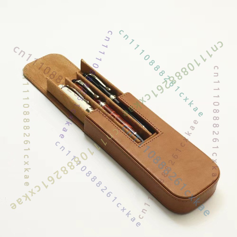 3-Fach-Stiftaufbewahrungstasch – Leather Fountain Pen Case 3 Slots Pouch Bewertung und Preis