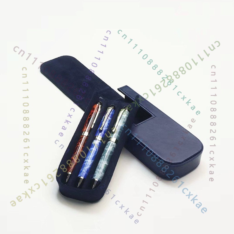 3-Fach-Stiftaufbewahrungstasch – Leather Fountain Pen Case 3 Slots Pouch Bewertung und Preis