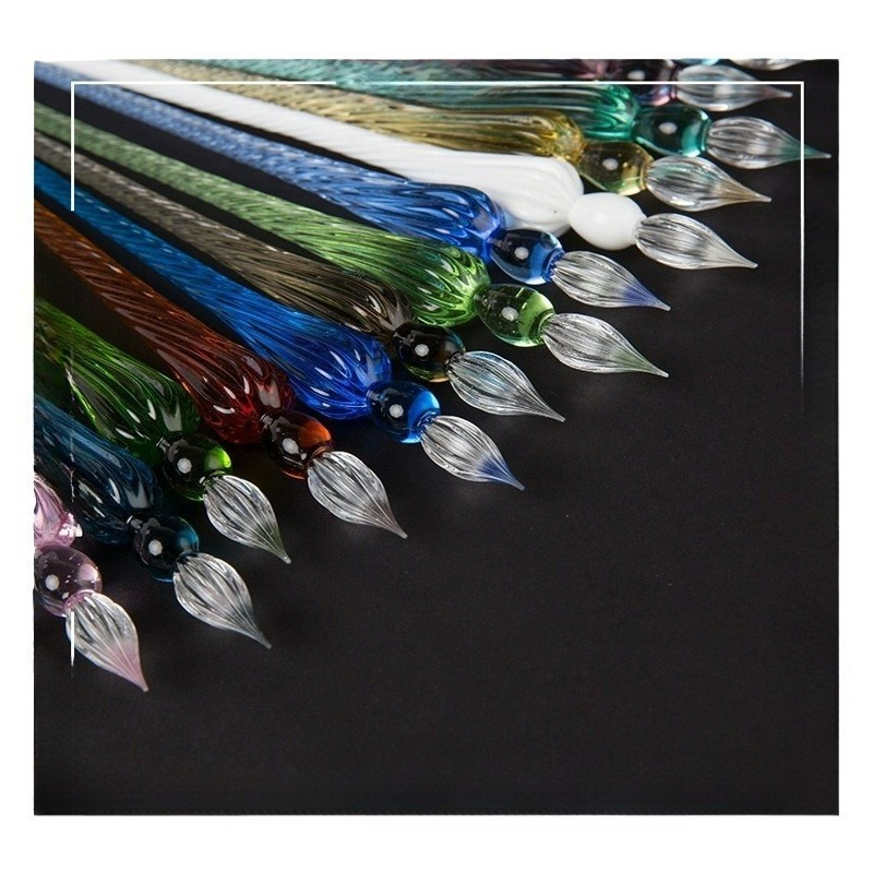 Handgefertigtes Dip-Pen- und T – Glass Dip Pen Calligraphy Ink Set Bewertung und Preis