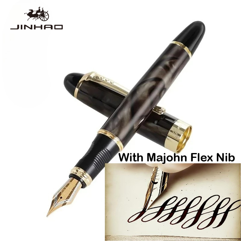 JINHAO X450 Füllfederhalter mi – Fountain Pen Calligraphy Flex Nib Bewertung und Preis