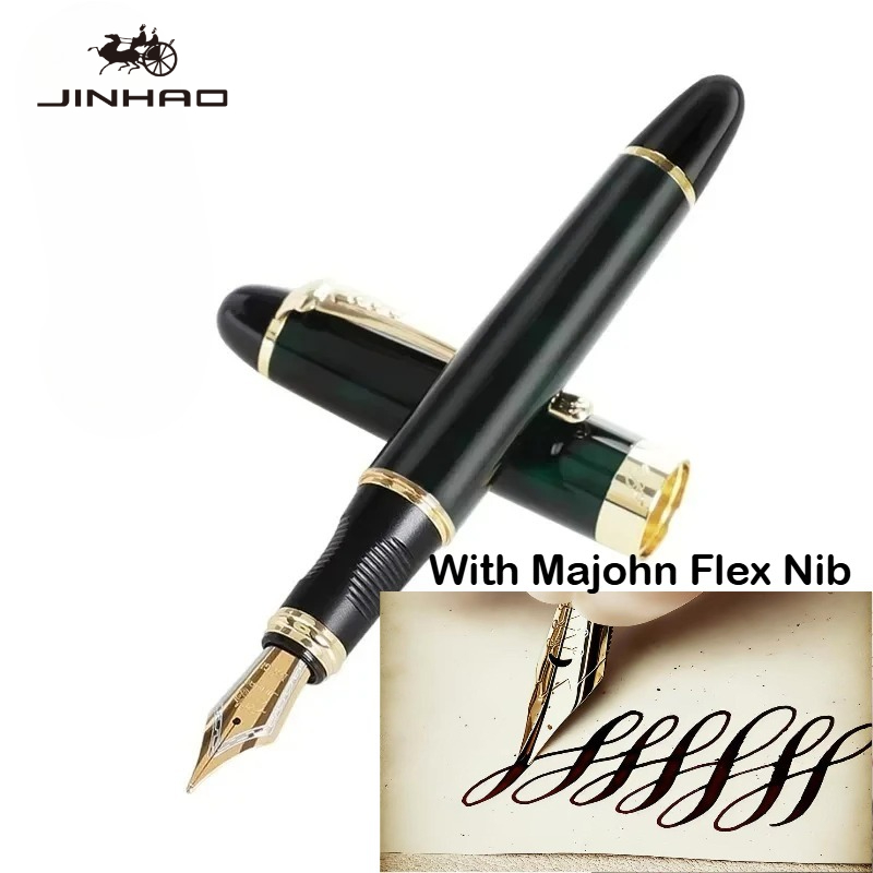 JINHAO X450 Füllfederhalter mi – Fountain Pen Calligraphy Flex Nib Bewertung und Preis