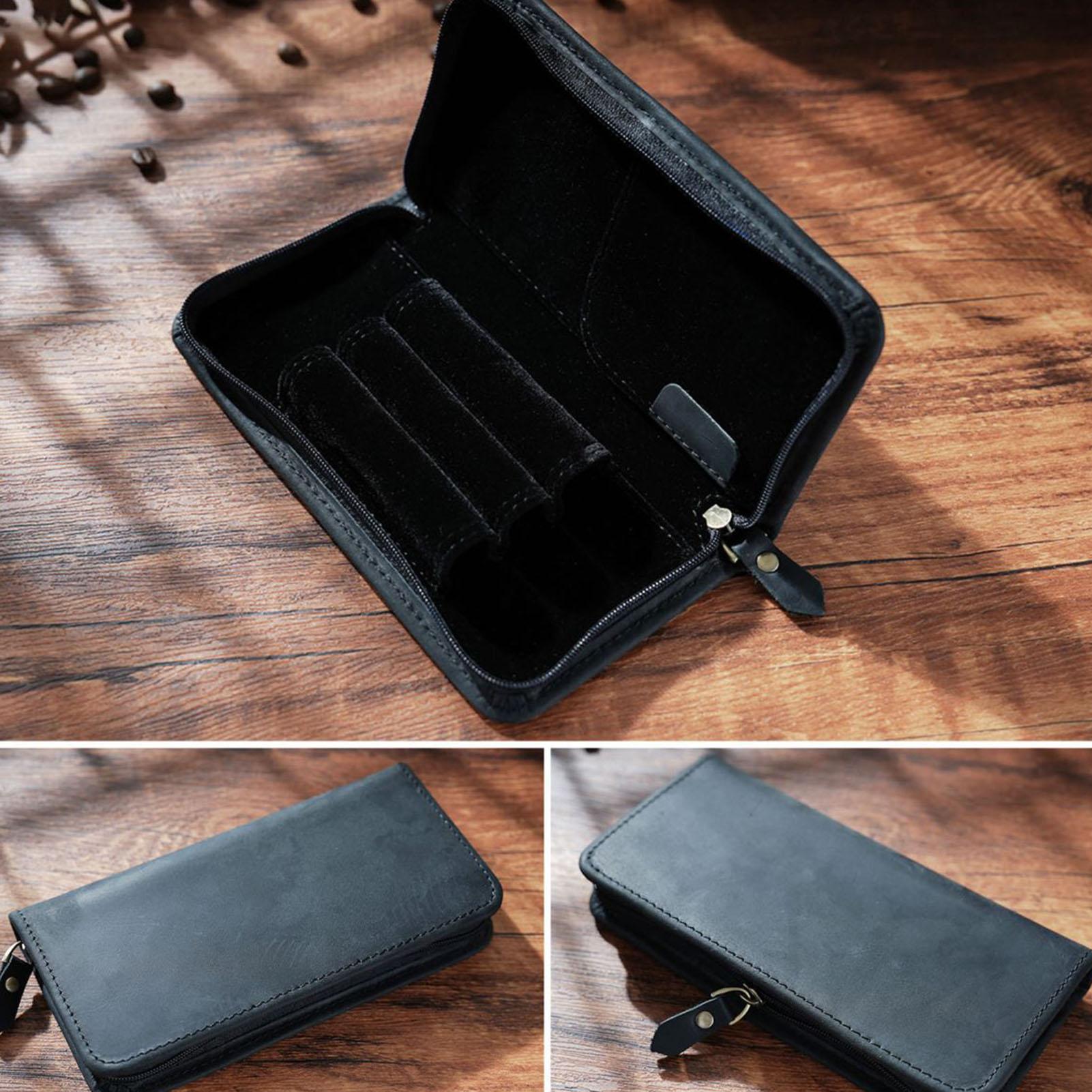 3-Fach Leder-Stifttasche Vinta – Leather Fountain Pen Case 3 Slots Pouch Bewertung und Preis