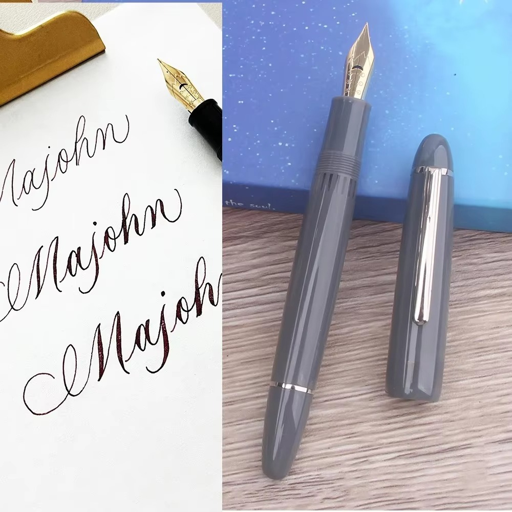 MAJOHN P139/P138/P136 Kolbenfü – Fountain Pen Calligraphy Flex Nib Bewertung und Preis