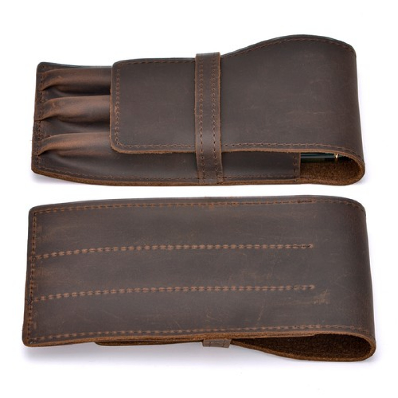 A+ 3-Flitz-Füllfederhalteretui – Leather Fountain Pen Case 3 Slots Pouch Bewertung und Preis