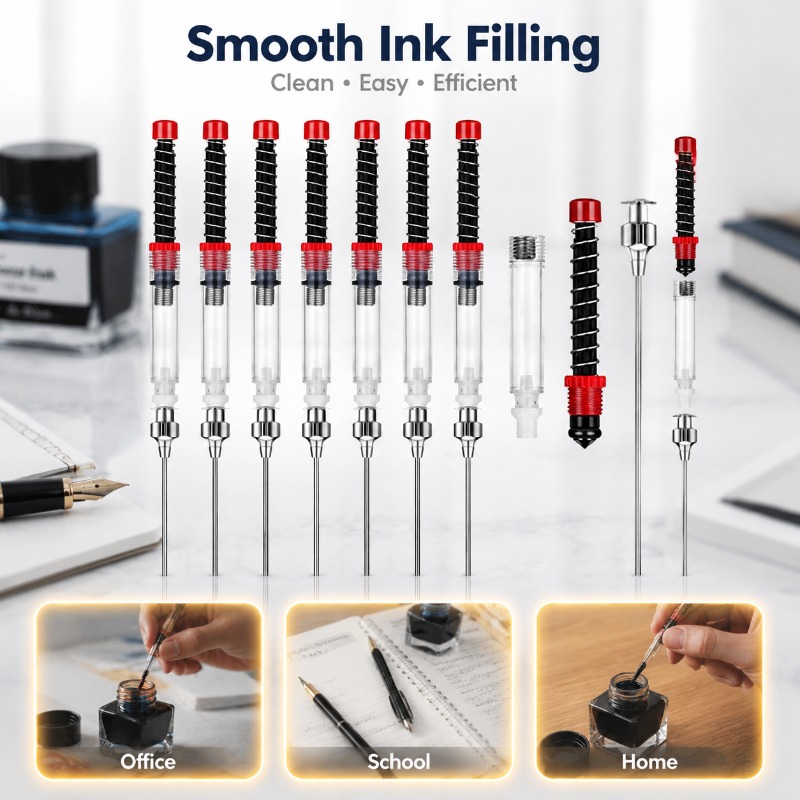 Federbetriebener Push-Pull-Fül – Fountain Pen Converter Ink Suction Bewertung und Preis