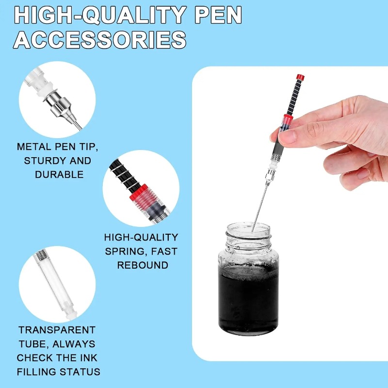 Federbetriebener Push-Pull-Fül – Fountain Pen Converter Ink Suction Bewertung und Preis