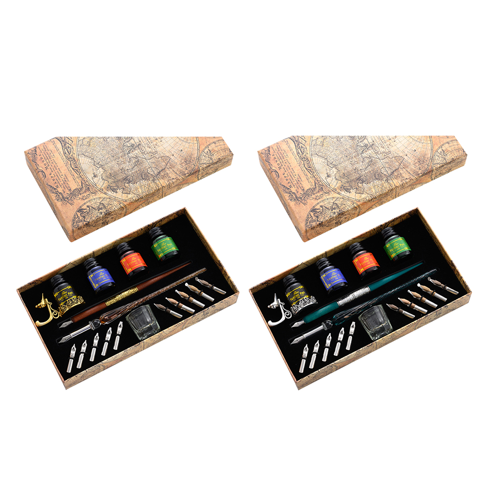 Europäischer Dip-Pen Füllfeder – Glass Dip Pen Calligraphy Ink Set Bewertung und Preis