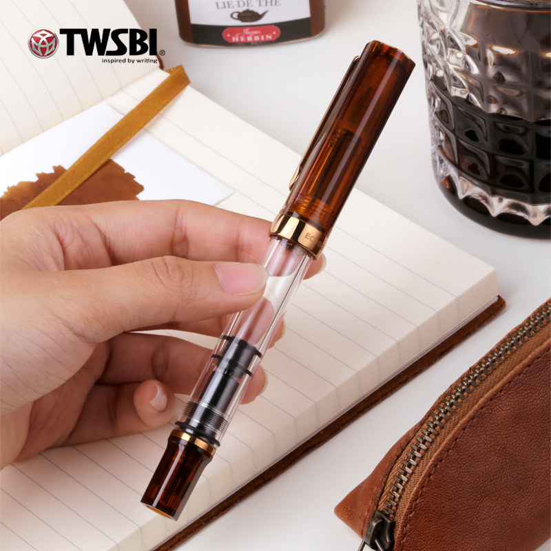 TWSBI ECO Kaffeebrauner Füllfe – Fountain Pen Piston Filler Large Ink Bewertung und Preis