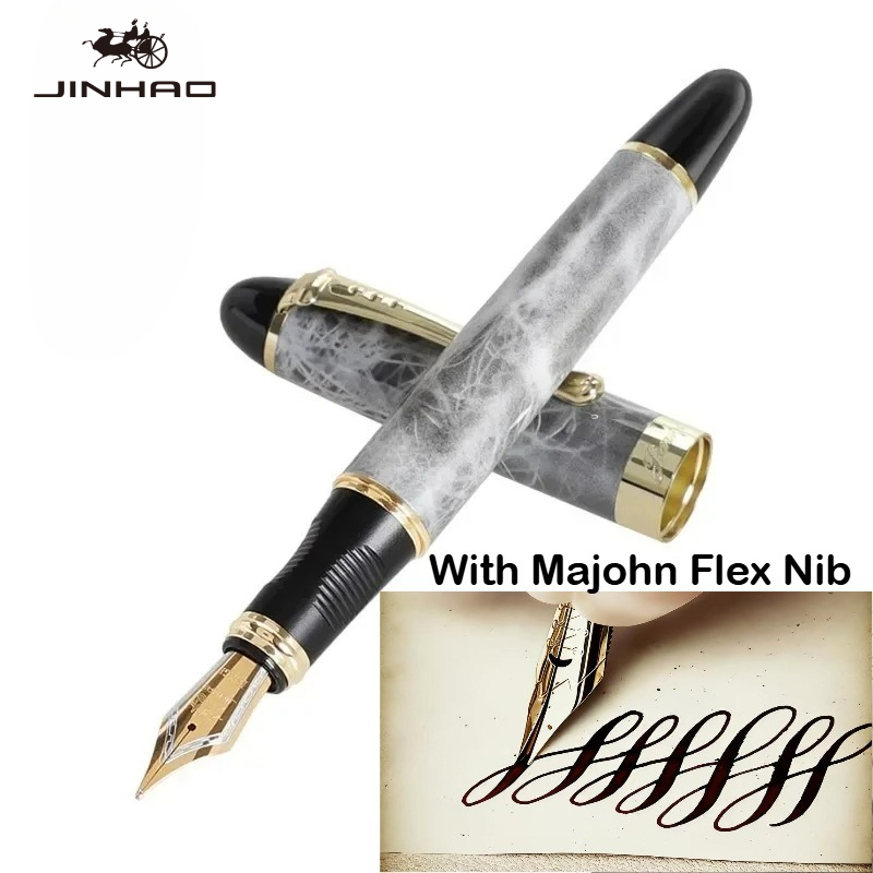 JINHAO X450 mit Majohn Flex Ni – Fountain Pen Calligraphy Flex Nib Bewertung und Preis