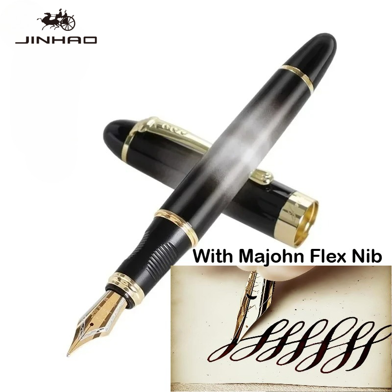 JINHAO X450 mit Majohn Flex-Fe – Fountain Pen Calligraphy Flex Nib Bewertung und Preis