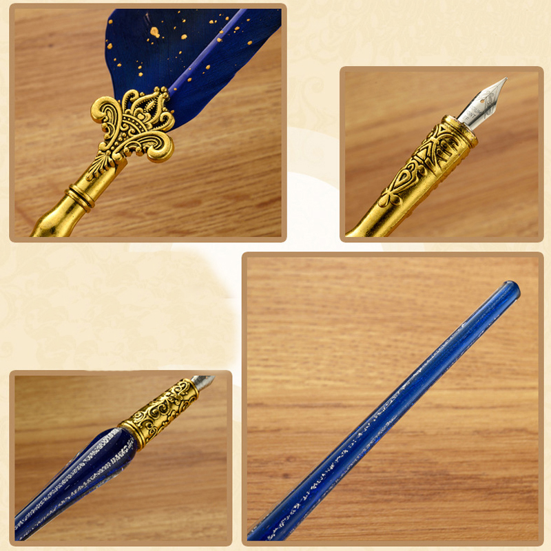 Klassische Dip-Stifte aus Glas – Glass Dip Pen Calligraphy Ink Set Bewertung und Preis