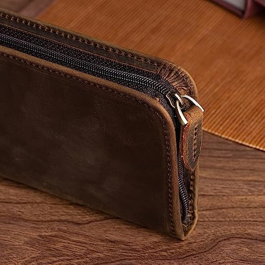 Asvine Vintage Leder Füll fede – Leather Fountain Pen Case 3 Slots Pouch Bewertung und Preis