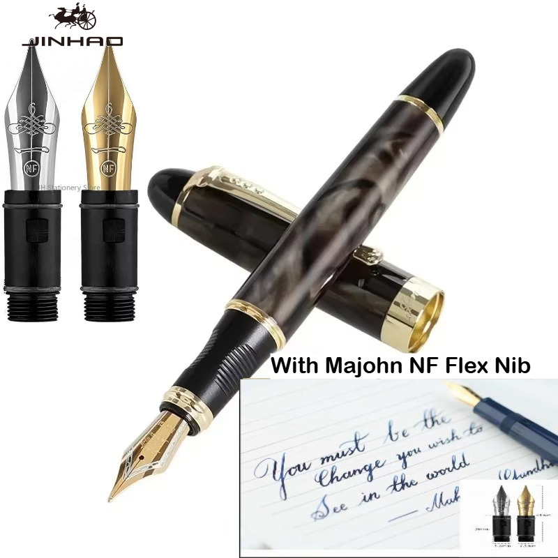 JINHAO X450 Füllfederhalter mi – Fountain Pen Calligraphy Flex Nib Bewertung und Preis