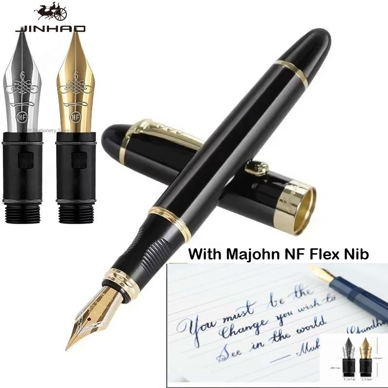 JINHAO X450 Füllfederhalter mi – Fountain Pen Calligraphy Flex Nib Bewertung und Preis